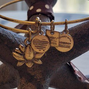 Alex and Ani Lotus Bracelet